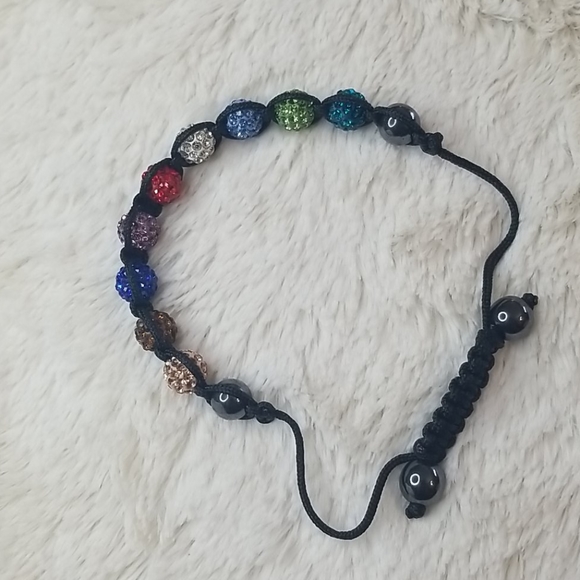 Multicolored Ball Bracelet - Picture 3 of 4
